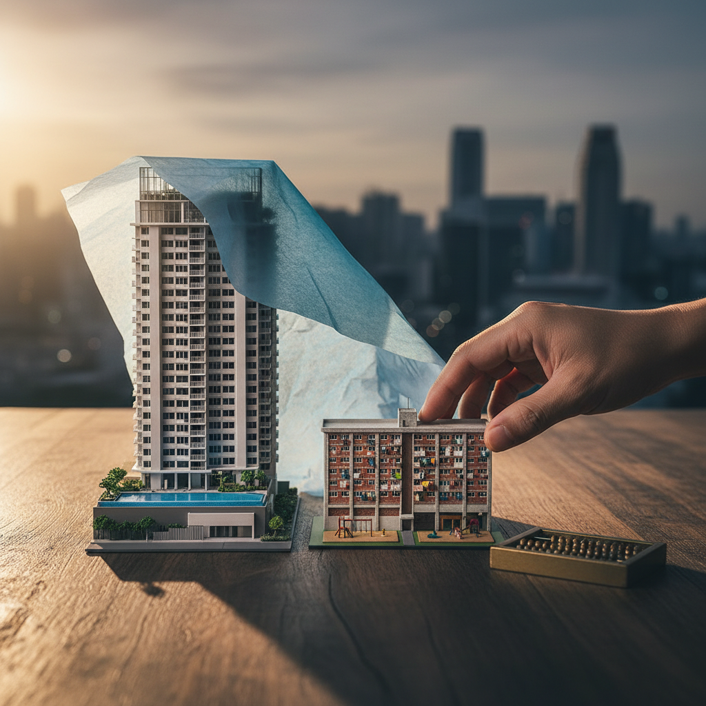 downgrade condo to hdb singapore 1